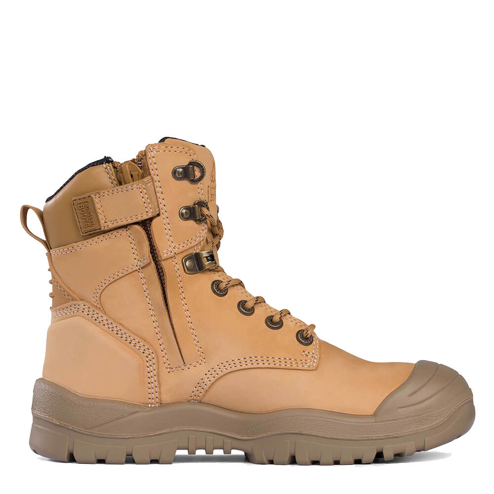 Mongrel 561050 Wheat High Leg ZipSider Boot with Scuff Cap View 2