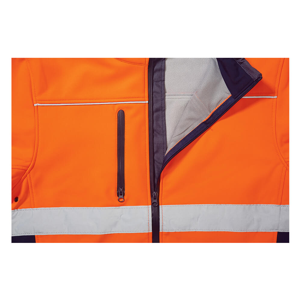 Bisley BJ6059T Orange_Navy Waterproof Zippers