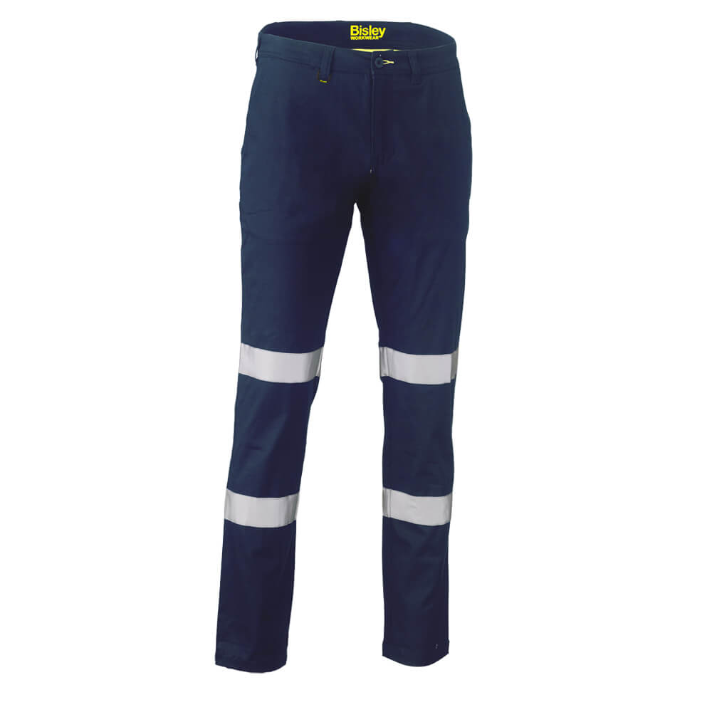 Bisley BP6008T Taped Biomotion Stretch Cotton Pants Front