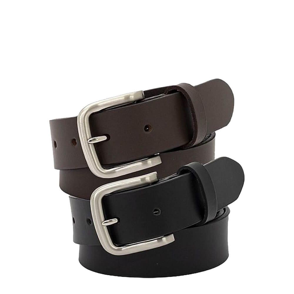 Buckle 5088 Slate Silver Buckle Belt 35mm