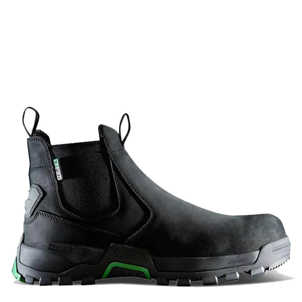 FXD FXWB4 Nitrolite Pull On Comp Cap Boots Black