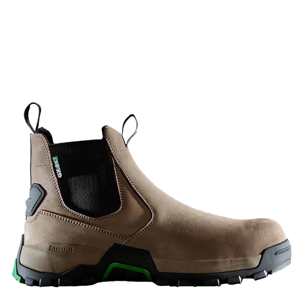 FXD FXWB4 Nitrolite Pull On Comp Cap Boots Stone