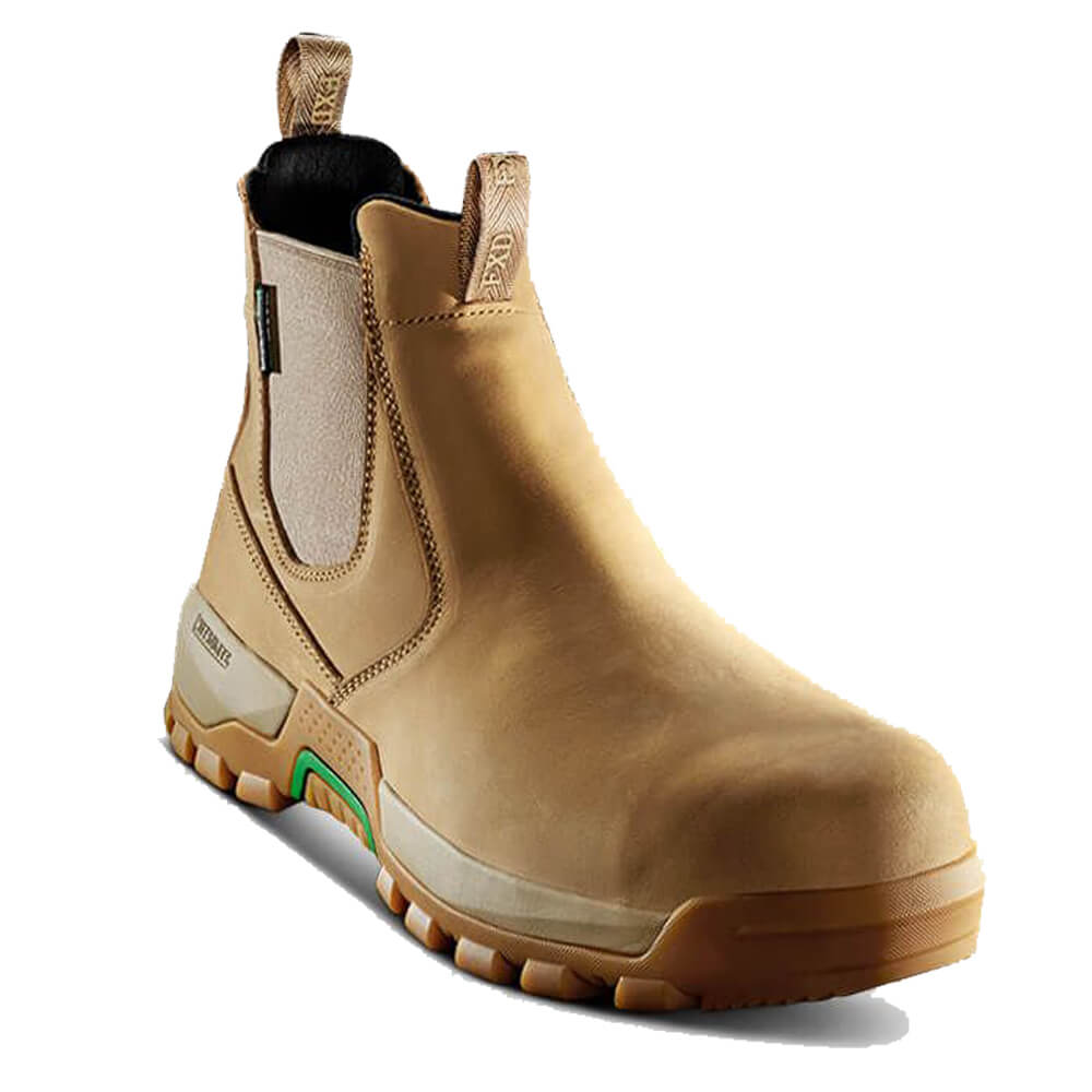 FXD FXWB4 Nitrolite Pull On Comp Cap Boots Wheat Front