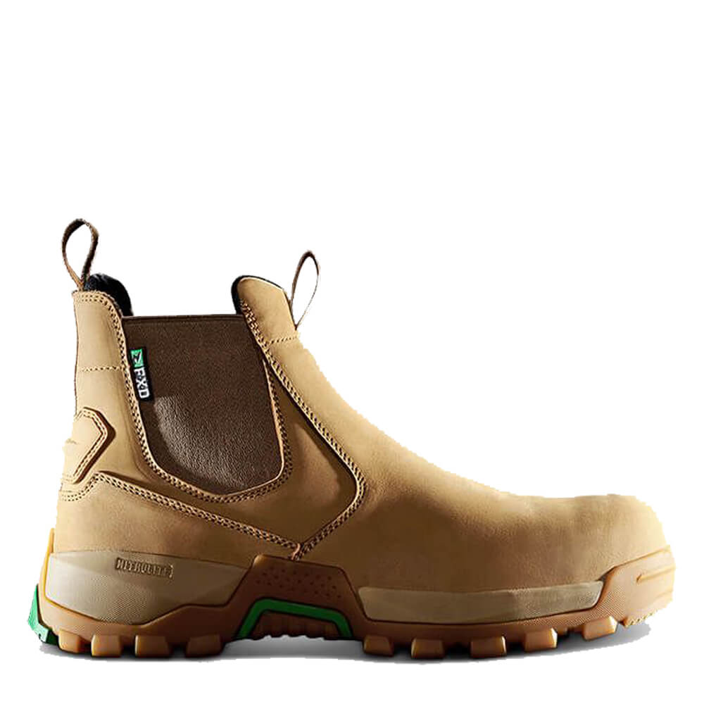 FXD FXWB4 Nitrolite Pull On Comp Cap Boots Wheat