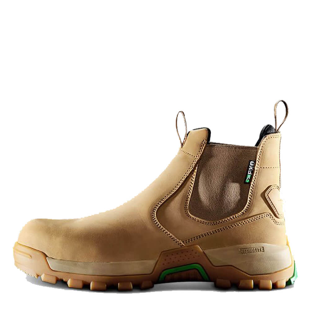 FXD FXWB4 Nitrolite Pull On Comp Cap Boots Wheat Side