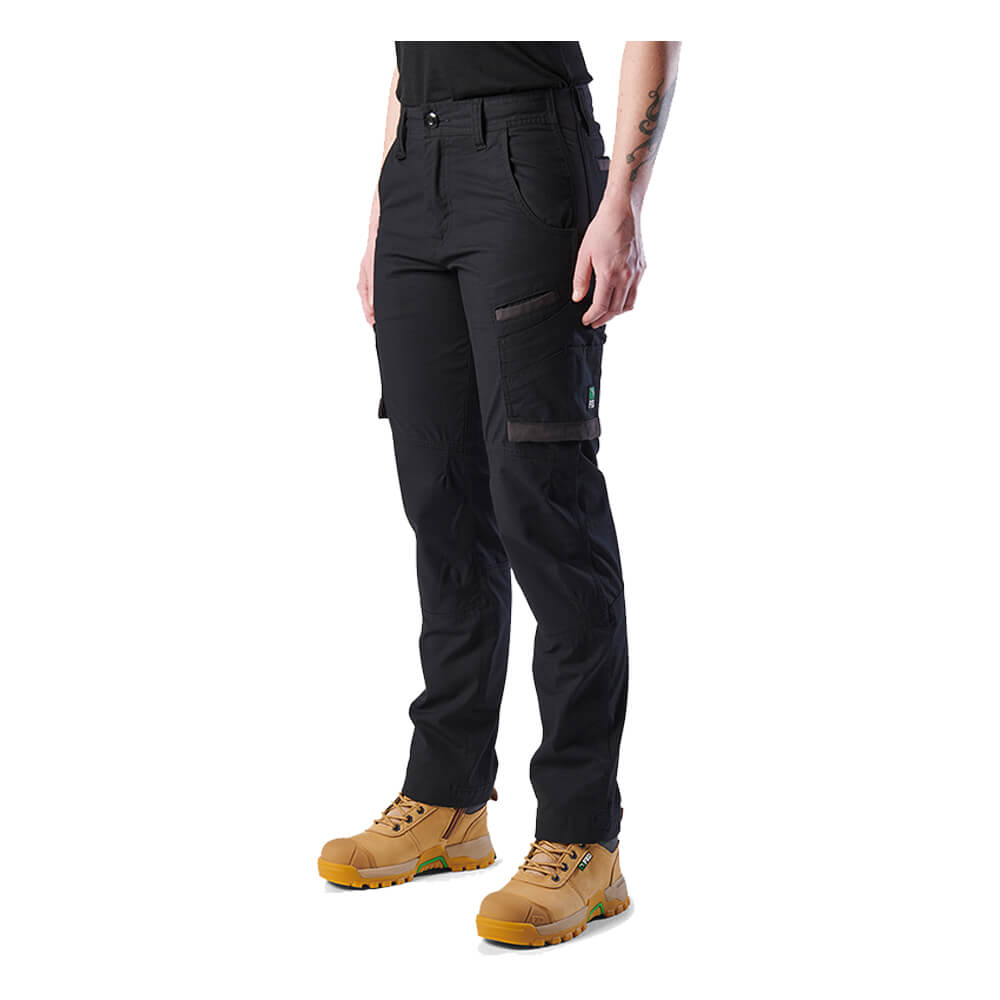 FXD WP7W Womens Ripstop Pants Black LHS