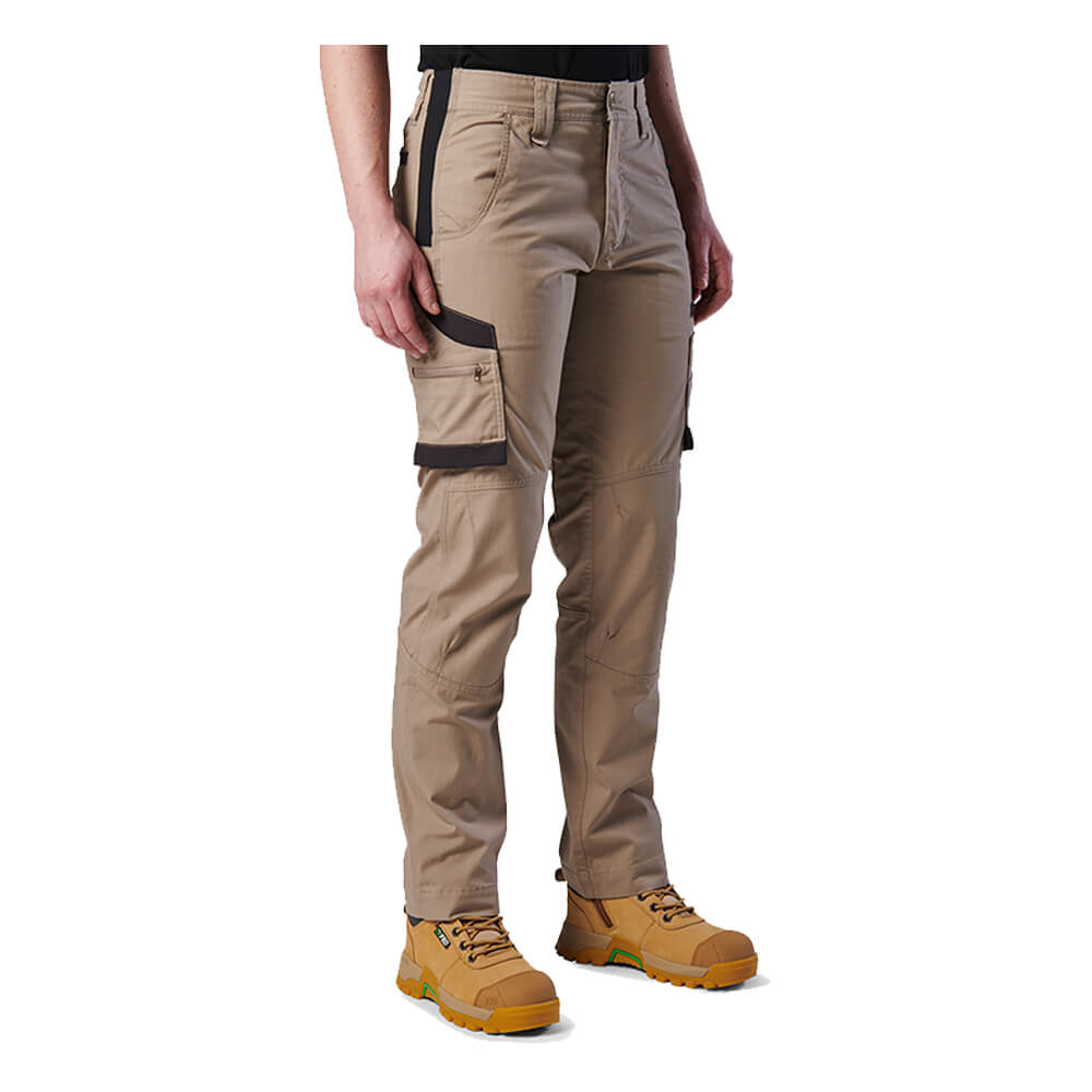 FXD WP7W Womens Ripstop Pants Khaki RHS