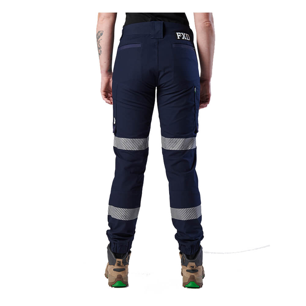 FXD WP8WT Taped Womens Ripstop Cuffed Pants Back