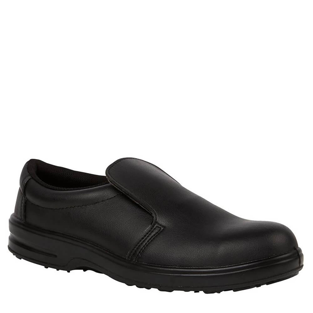 JB's Wear 9C2 Microfibre Steel Cap Chef Shoes Black
