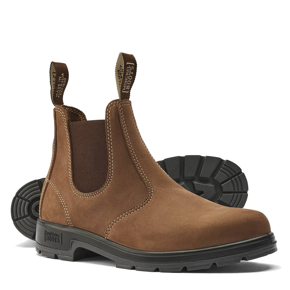 Mongrel K91070 - Vintage Brown K9 Elastic Sided Boot View 1