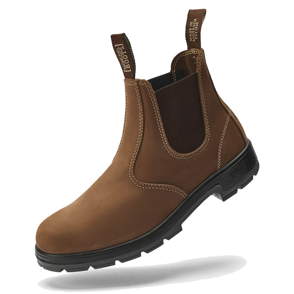 Mongrel K91070 - Vintage Brown K9 Elastic Sided Boot View 4