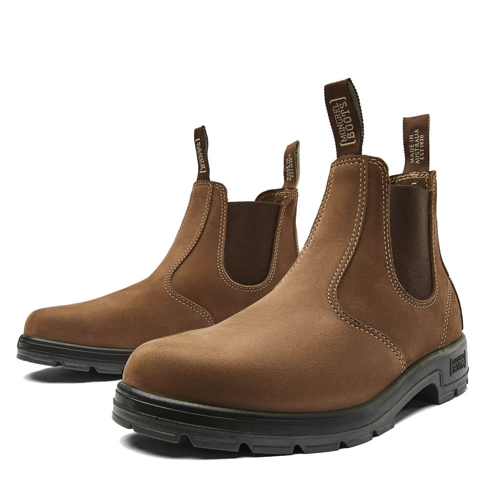 Mongrel K91070 - Vintage Brown K9 Elastic Sided Boot View 3