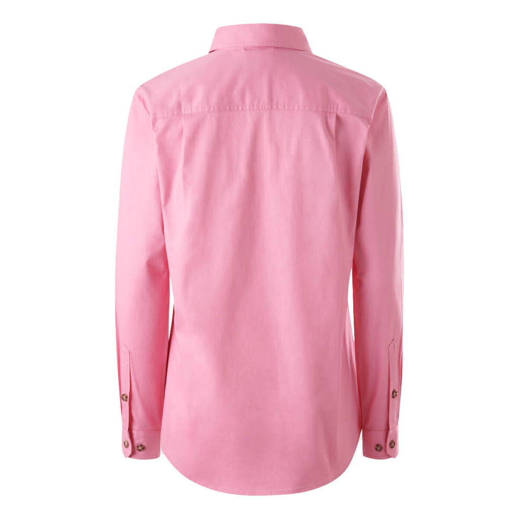 Mustang Signature Y08399 Womens Closed Front Shirt Blush Back