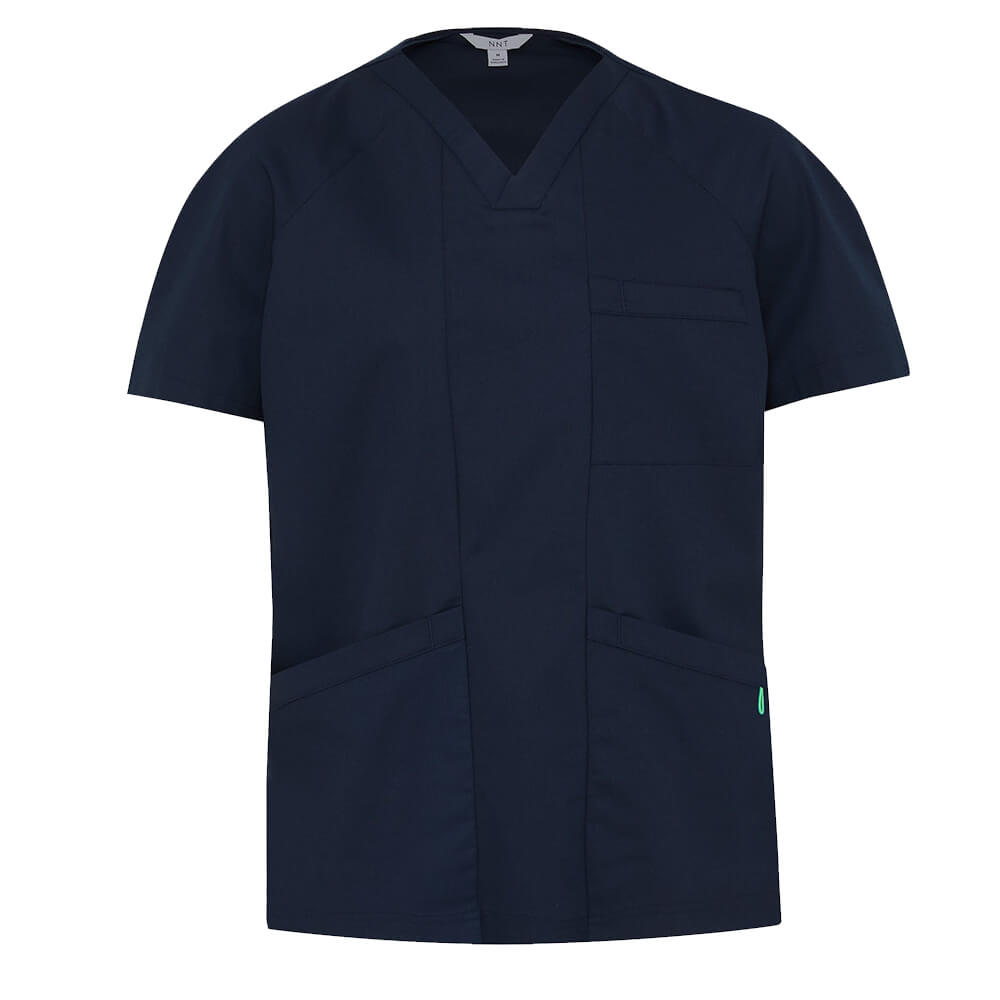 NNT Carl Next-Gen Antibacterial Unisex Scrub Top Midnight
