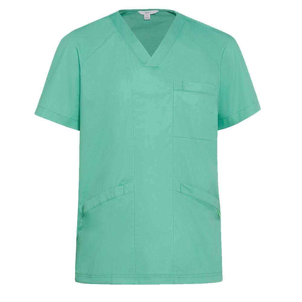NNT Carl Next-Gen Antibacterial Unisex Scrub Top Mint