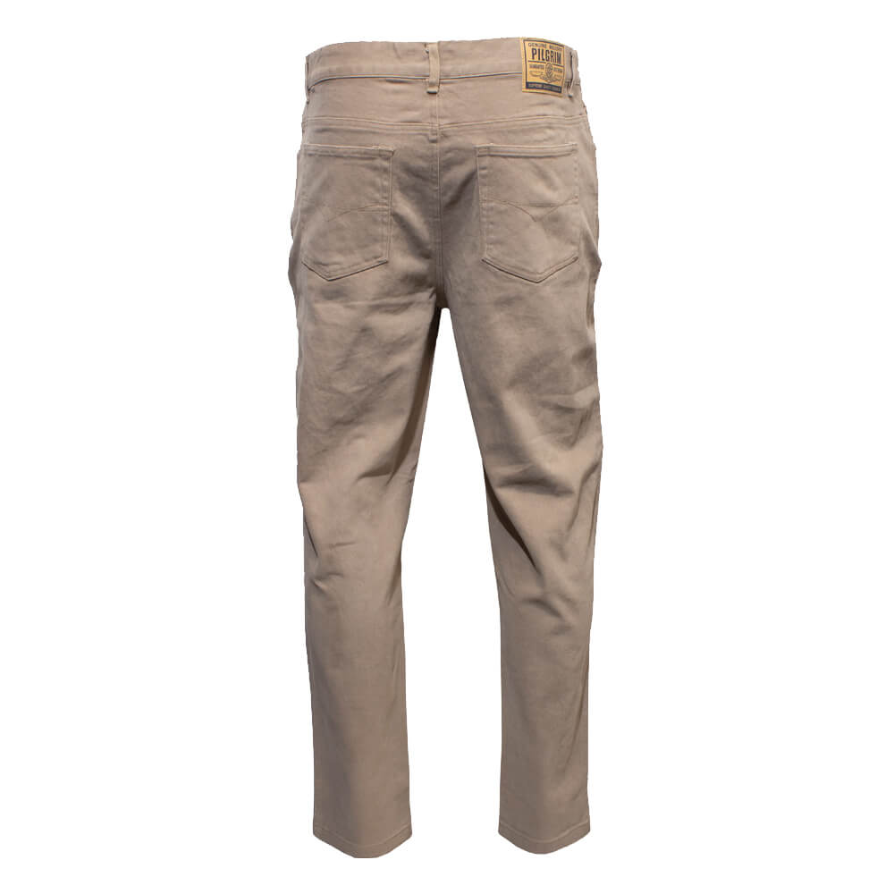 Pilgrim 1150 Mens 5 Pocket Western Moleskin Jean Acorn Back