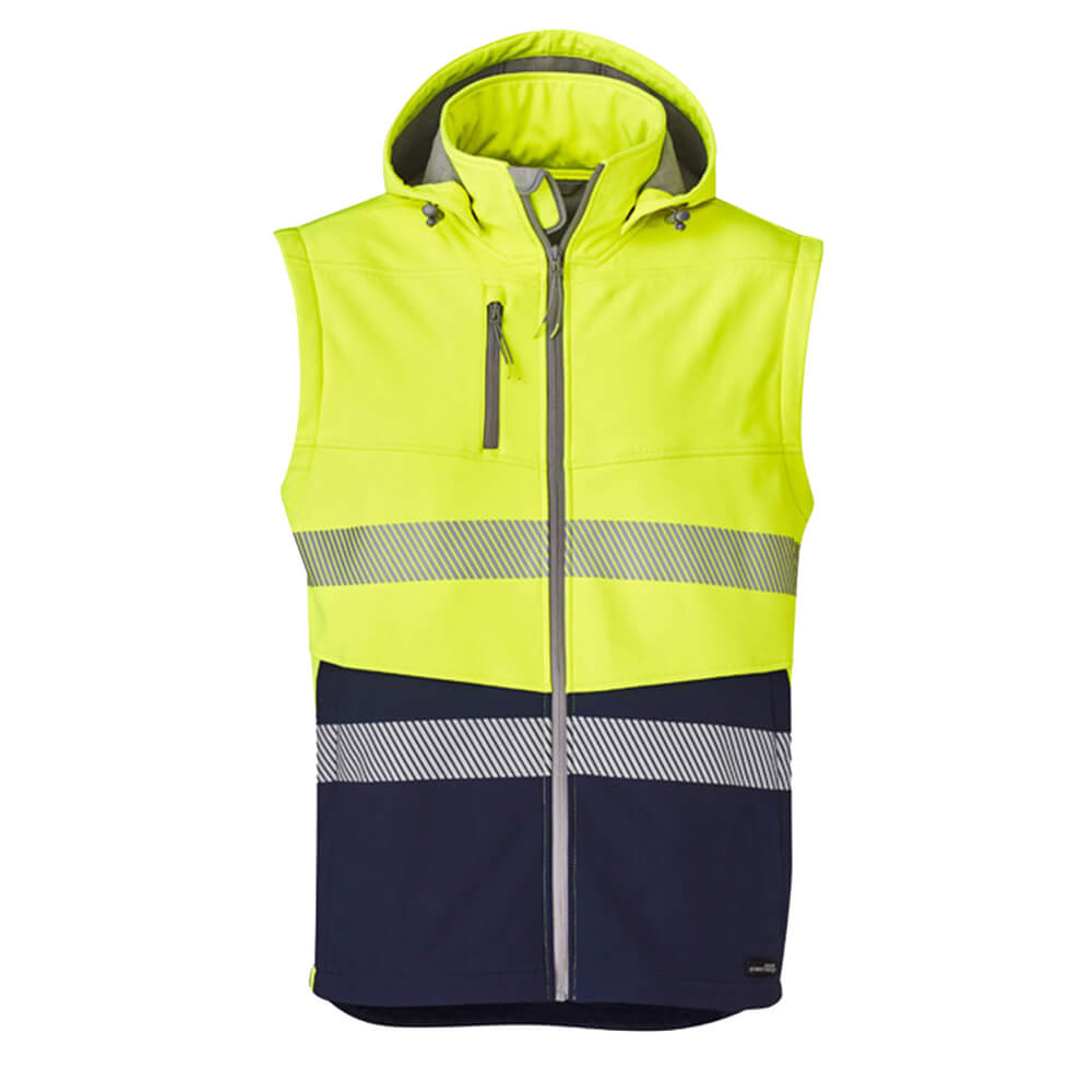 Syzmik ZJ453 Yellow_Navy View 3