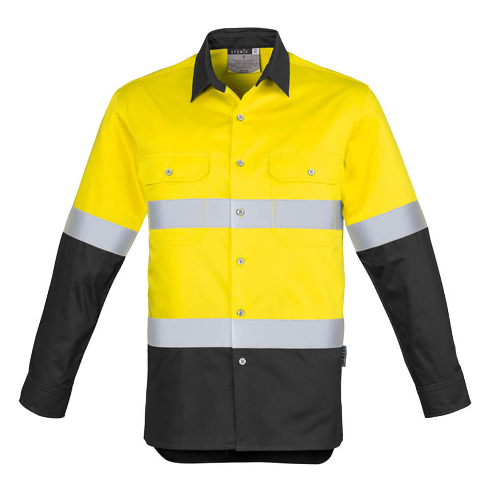 Syzmik ZW123 Yellow_Charcoal Front