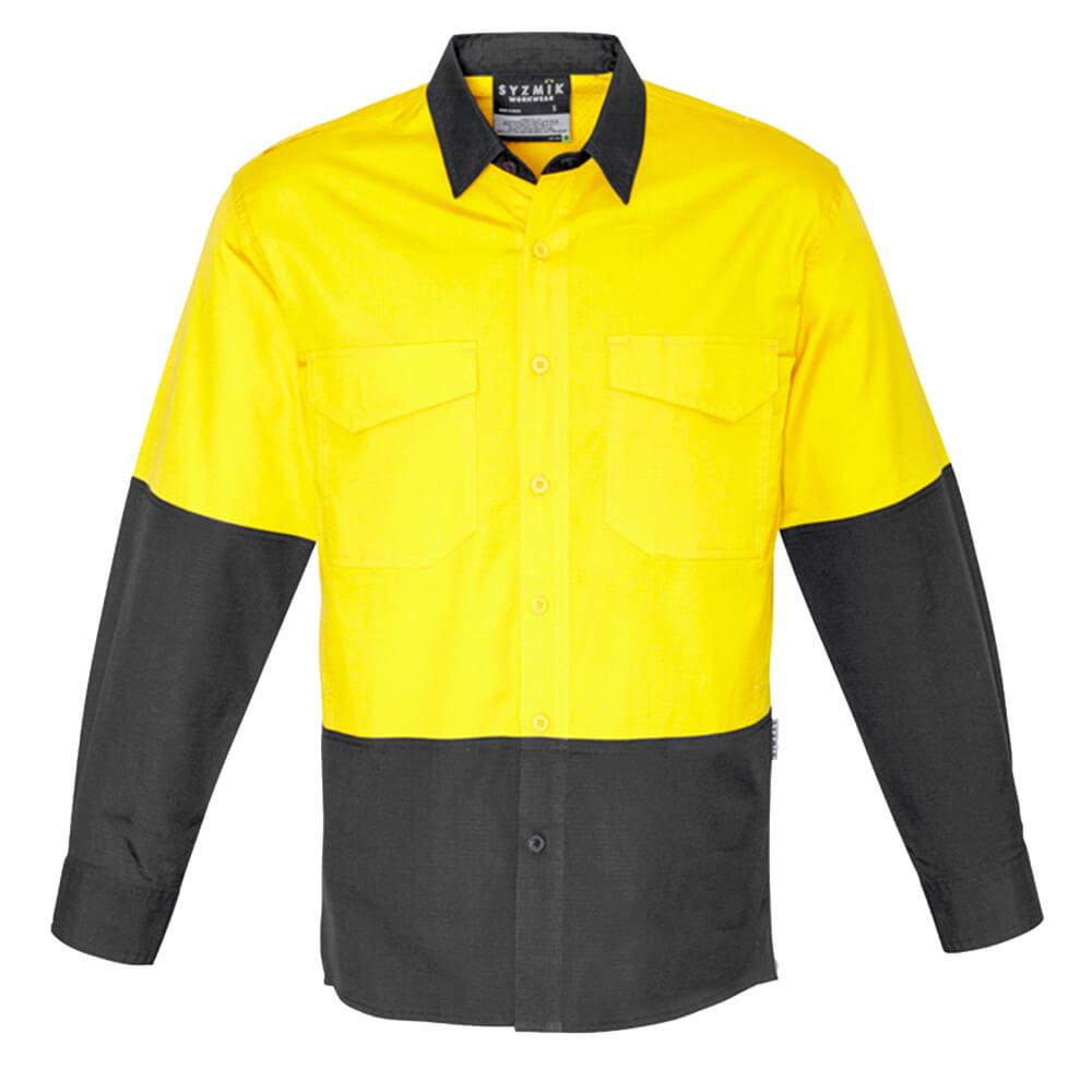 Syzmik ZW128 Yellow_Charcoal Front