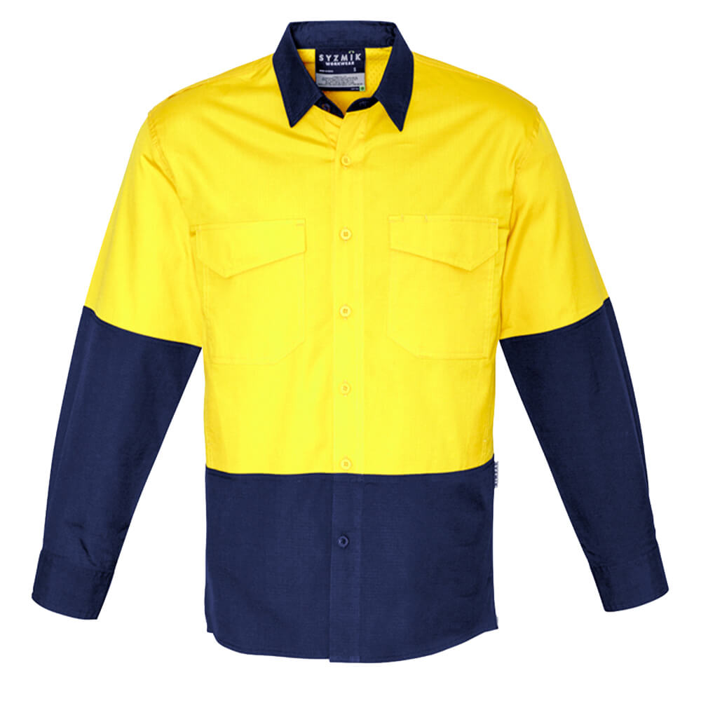 Syzmik ZW128 Yellow_Navy Front