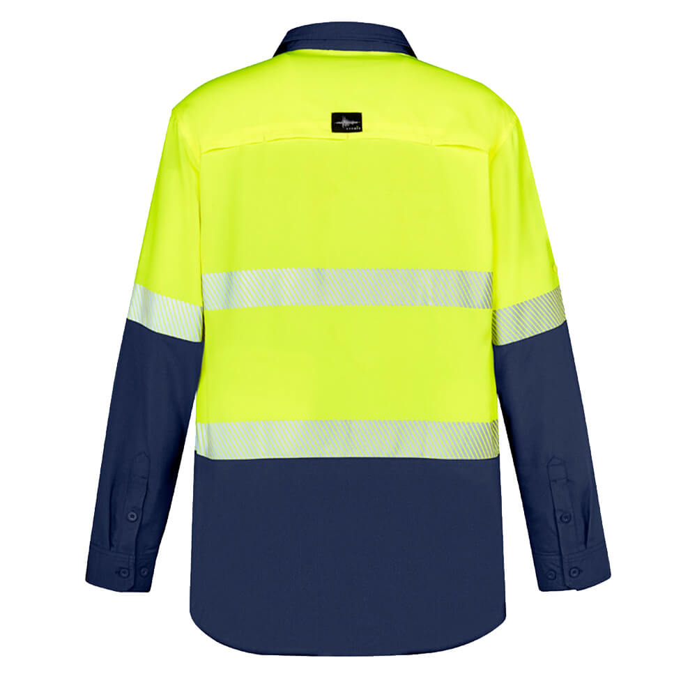 Syzmik ZW470 Yellow_Navy Back