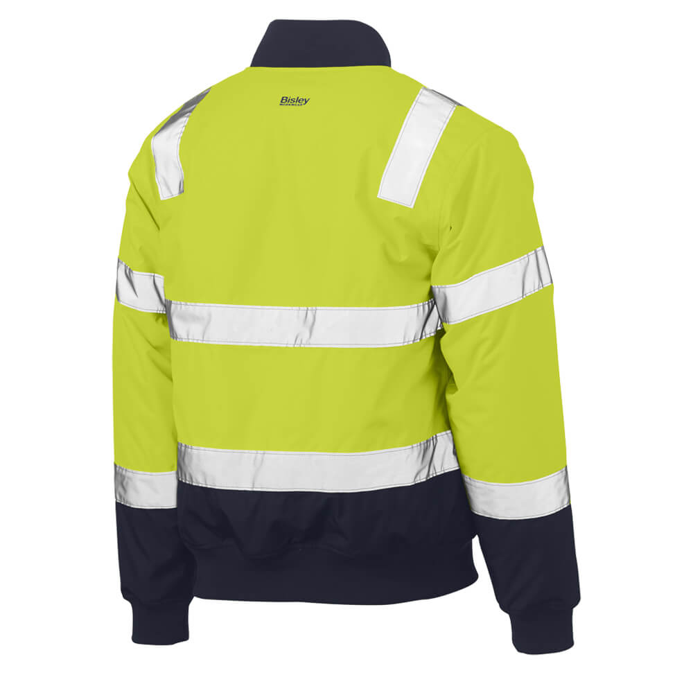Bisley BJ6730T Yellow Navy Back