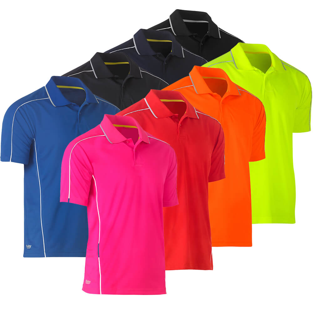 Bisley BK1425 Cool Mesh Polo Shirt Short Sleeve