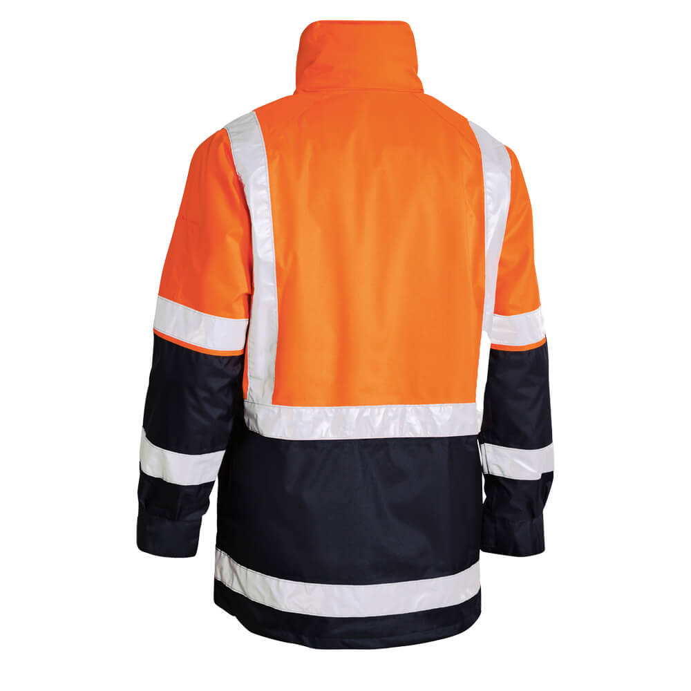 Bisley BK6975 Orange Navy Back