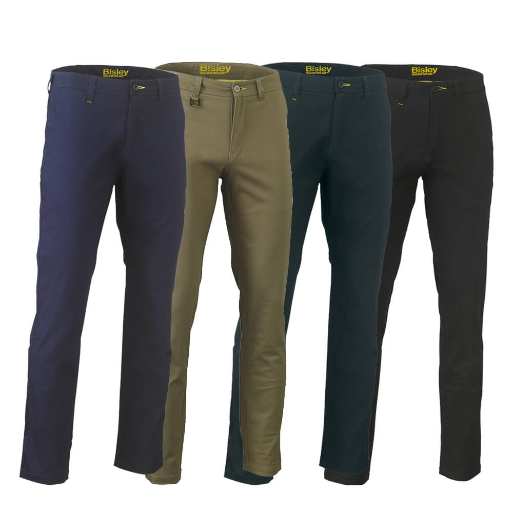 Bisley BP6008 Stretch Cotton Drill Work Pants