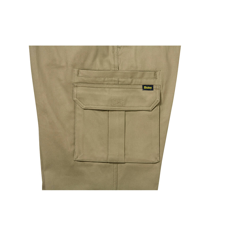 Bisley BPC6007 Khaki 2 side Cargo Pockets