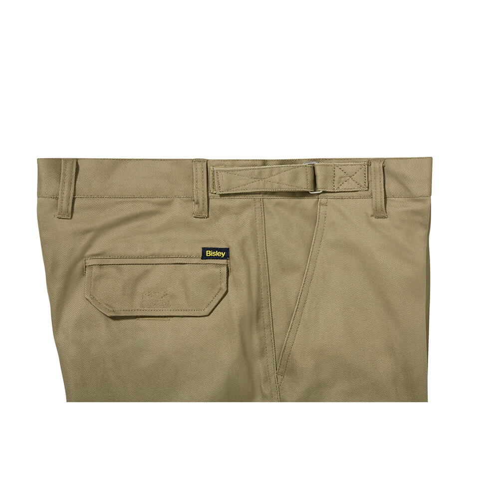 Bisley BPC6007 Khaki Adjustable Side Tab on Waistband