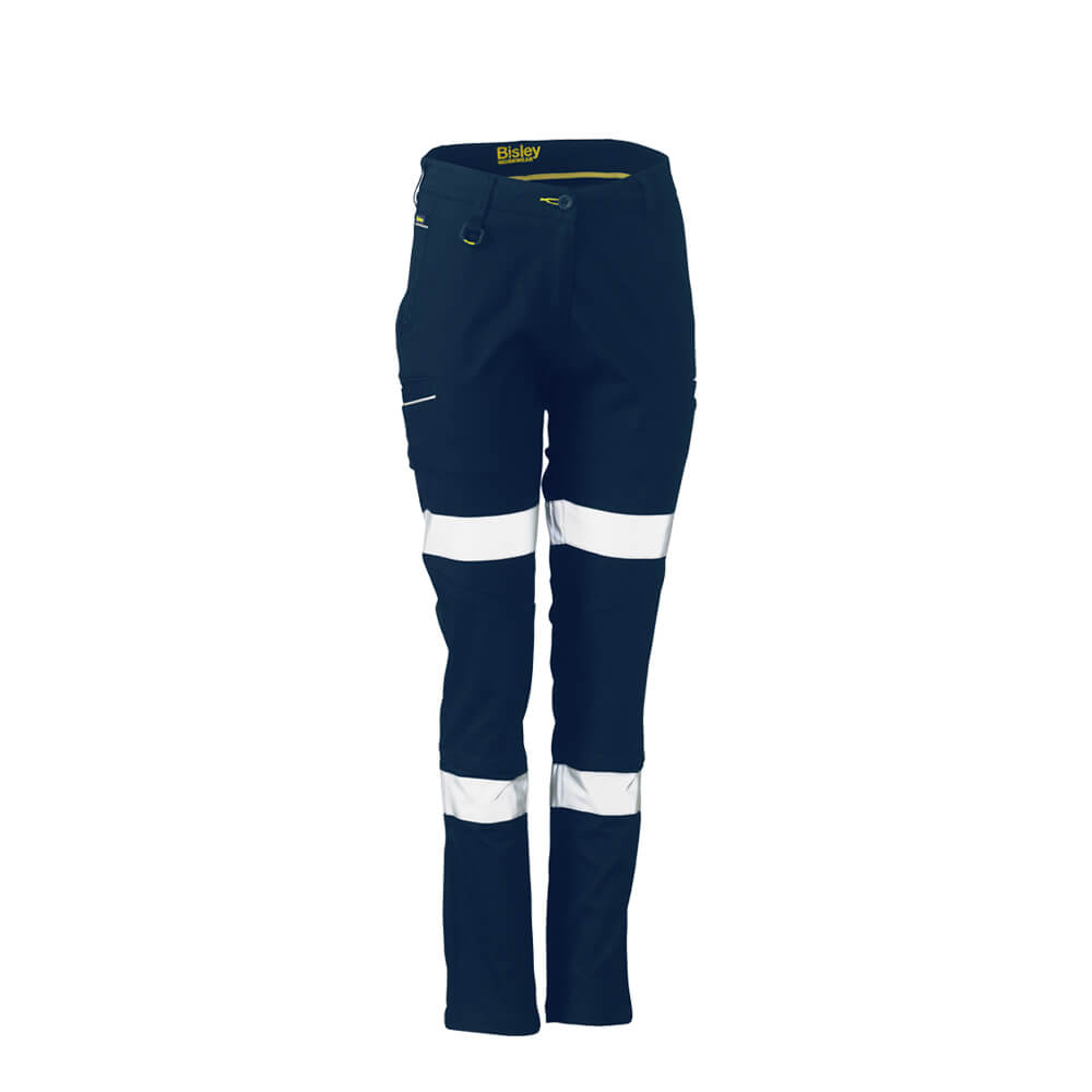 Bisley BPL6015T Ladies Taped Stretch Cotton Pants