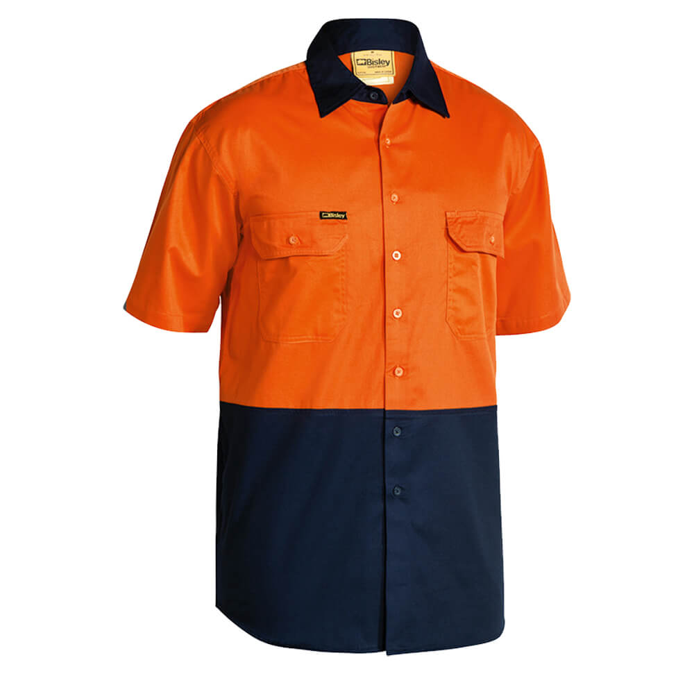 Bisley BS1895 Orange Navy Front