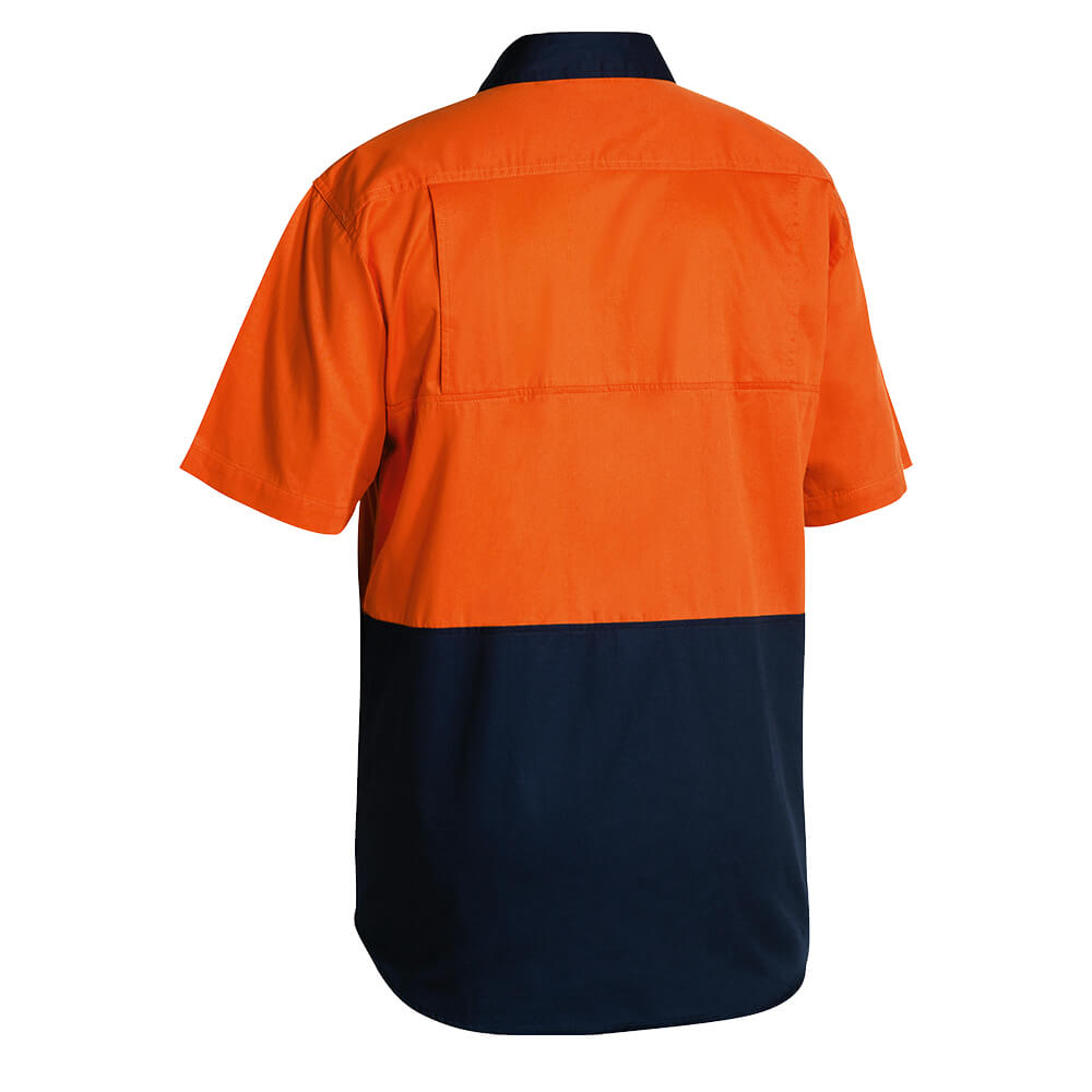 Bisley BS1895 Orange Navy Back