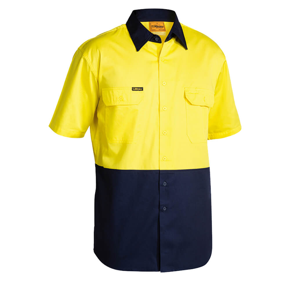 Bisley BS1895 Yellow Navy Front