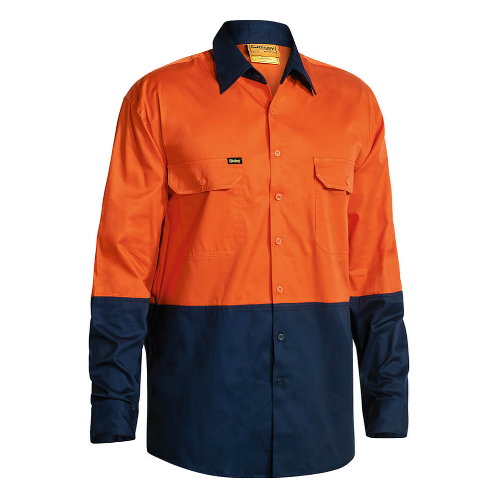 Bisley BS6895 Orange_Navy Front