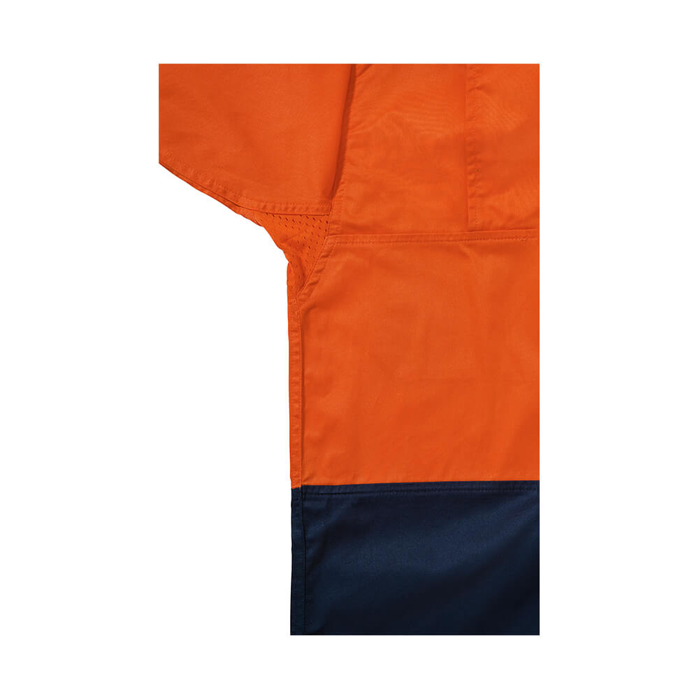 Bisley BS6895 Orange_Navy Underarm Mesh Vents