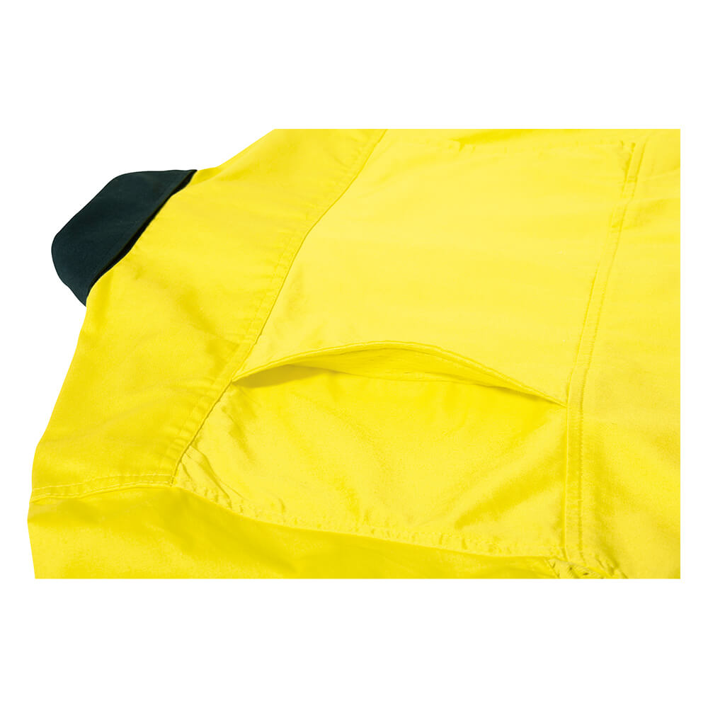 Bisley BS6895 Yellow_Bottle Vertical Back Mesh Vents