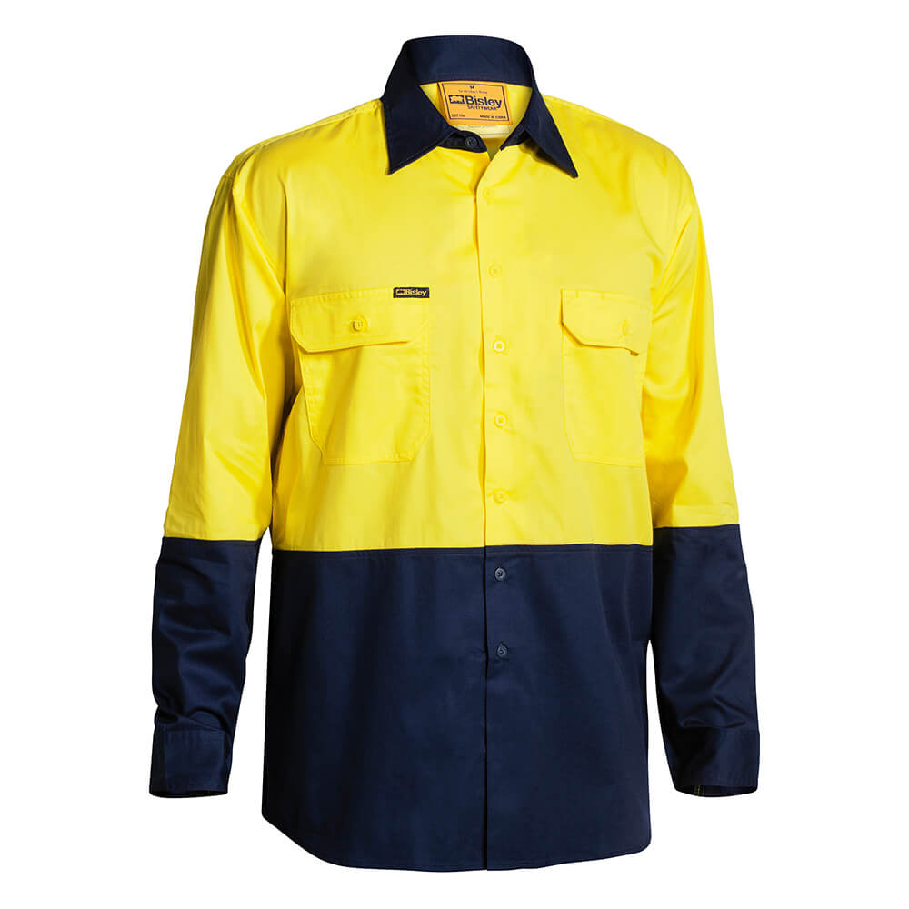 Bisley BS6895 Yellow_Navy Front