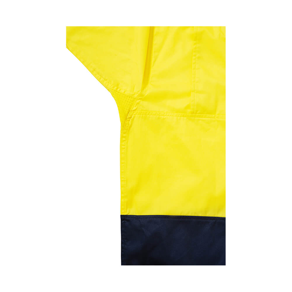 Bisley BS6895 Yellow_Navy Underarm Mesh Vents