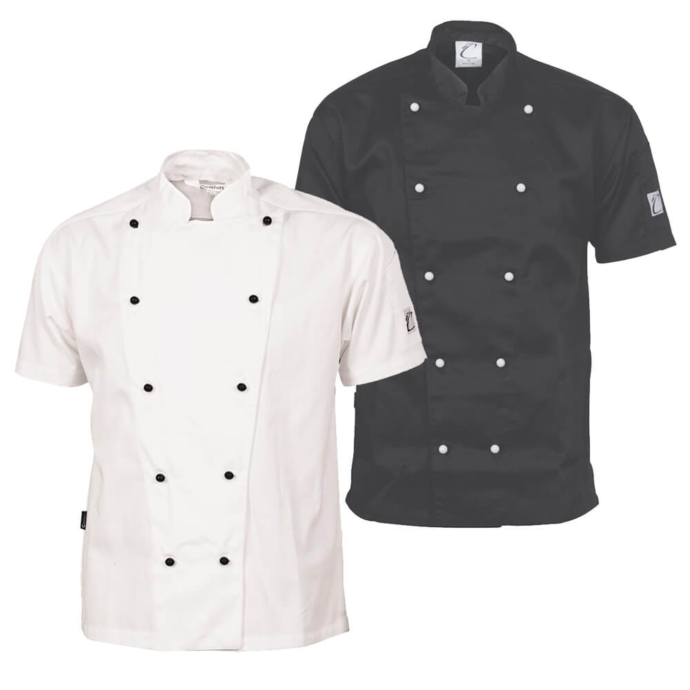 DNC 1101 Traditional Chef's Jacket Short Sleeve