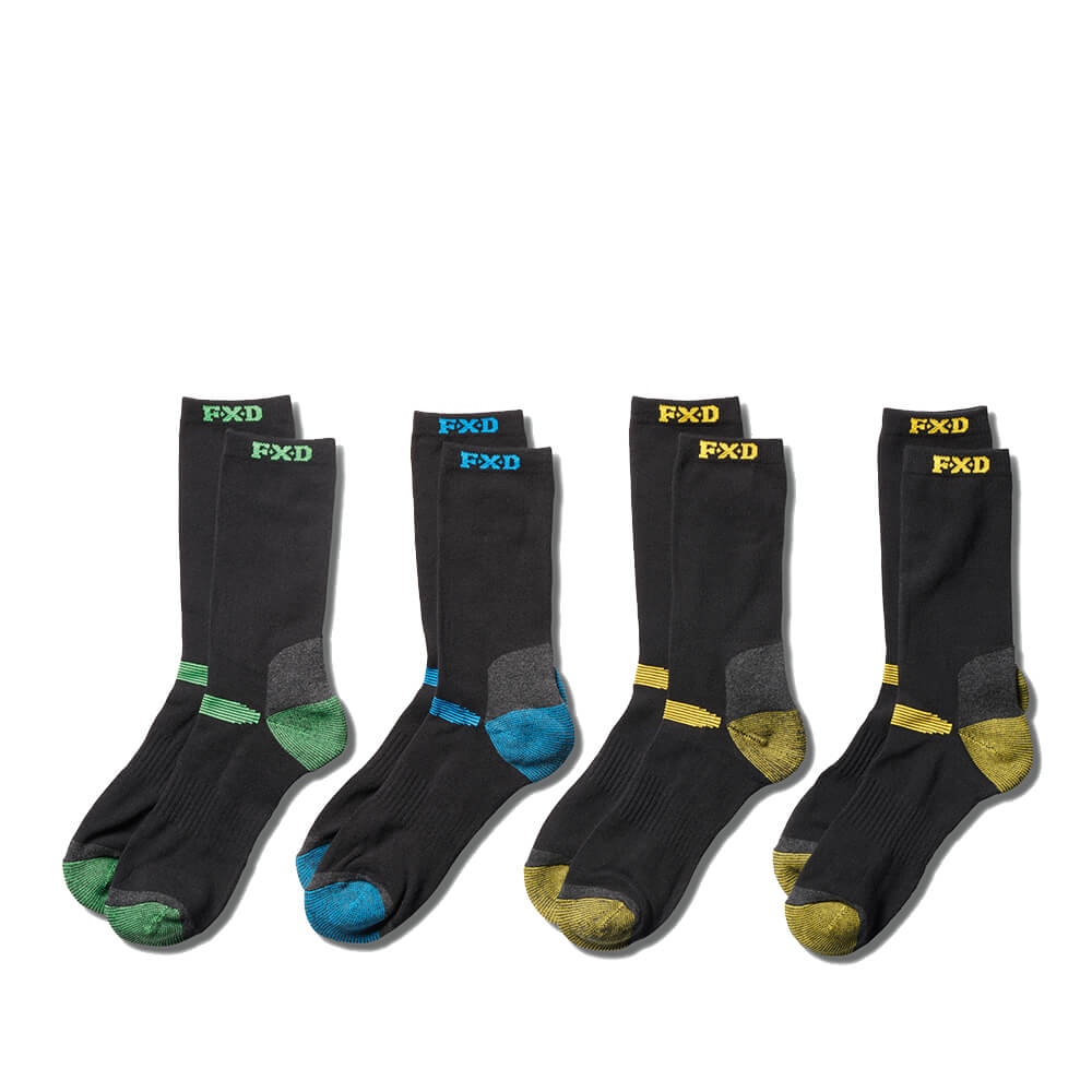 FXD SK2 4 Pack Long Tech Sock