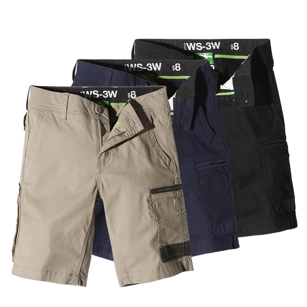 FXD WS3W Ladies Stretch Cotton Cargo Shorts